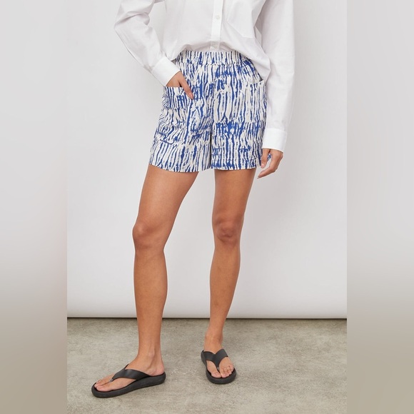 Rails Boxer Short Cobalt Shibori - Picture 1 of 7